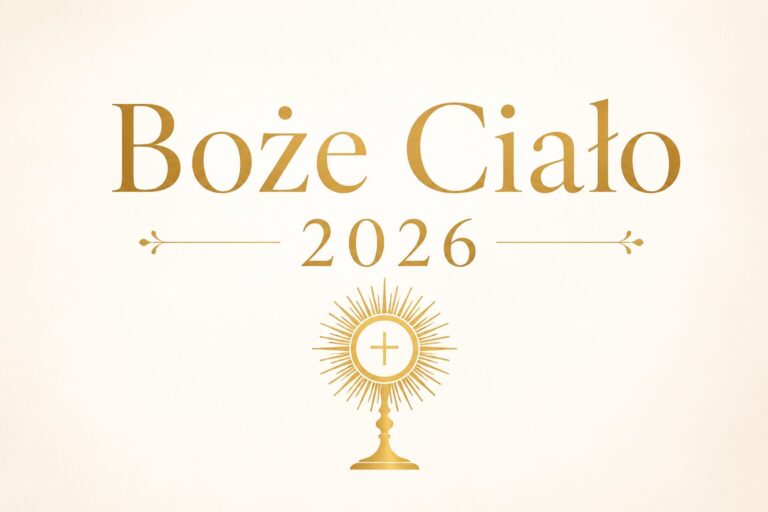 Boże Ciało 2026